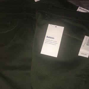 Old Navy sateen super skinny jeans.